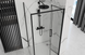 Душова кабіна Rea Rapid Fold 90x80 black REA-K6422 + REA-K6418, Черный матовый, Універсальна, прозорий, чорний матовий