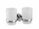 Стакан подвійний Perfect Sanitary Appliances SP 8128, Хром