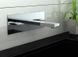 Змішувач для умивальника Kohlman Excelent chrome + BOX прихованого монтажу QW195H, Хром