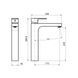 Смеситель для умывальника Koller Pool Round Arc RA0200XL, Хром