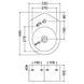 Умывальник Jaquar 35x46 JDS-WHT-25841, Белый