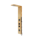 Душевая панель Corsan Balti 2.0 bamboo black B001MBL, Дуб