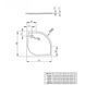 Душовий піддон Radaway Delos A 85x85 SDA8585-01