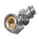 Кран кутовий Luxon для рушникосушки 1/2"-3/4" Кватро (LX-851) 71401060