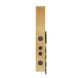 Душевая панель Corsan Balti 2.0 bamboo black B001MBL, Дуб