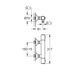 Смеситель термостатический для душа Grohe QuickFix Precision Flow 34840000, Хром