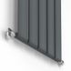 Радіатор з полицями Ideale Stella 11 5/1200/500 антрацит, Антрацит