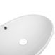 Умивальник Qtap Dove 630x415x160 White QT06118168W, Білий