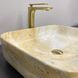 Умывальник VBI Palermo marble yellow накладний VBI-012309, Мармур