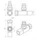 Кран кутовий Luxon для рушникосушки 1/2"-3/4" Кватро (LX-851) 71401060
