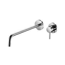 Смеситель для раковины настенный Paffoni Light излив 245 мм chrome LIG103CR70, Хром