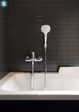 Душевой гарнитур Hansgrohe Croma Select E Vario 125 белый/хром 26425400
