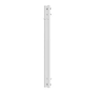 Полотенцесушитель водяной Terma Rolo Hanger 1200x95 Ral 9016 matt WGROW120009KJ16SX, Белый матовый