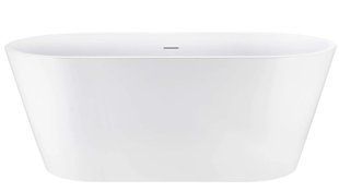 Ванна акриловая отдельностоящая Rea Milano 170x73 white REA-W2001, Белый