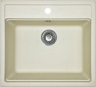 Кухонна мийка Adamant Step 565x500x190 Бежевий ivory 458223, Бежевий