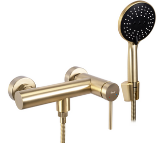 Смеситель для душа Rea Clif brushed gold REA-B4243, Золотой