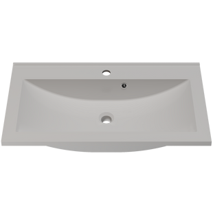 Раковина матова врізна Amidicon Victoria 80 800x450 з литого каменю VICTORIA_80_MAT, Білий
