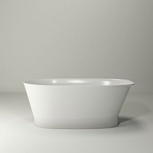 Ванна зі штучного каменю Studio Stone Vedea 161x73 VED161073, Білий