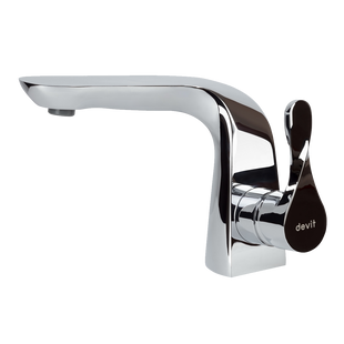 Смеситель для умывальника Devit Optima 44311130, Хром