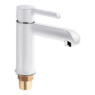 Змішувач для раковини Qtap Grand WCR 001F, Білий