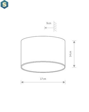 Світильник вуличний Nowodvorski 8181 Ellipses LED 2x5W 3000K 750Lm IP54 Bl