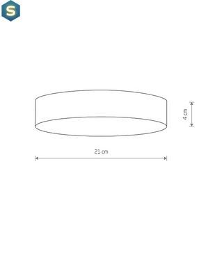 Потолочный светильник Nowodvorski 10408 Lid Round Led 1x35W 3000K 2950Lm IP20 Bl