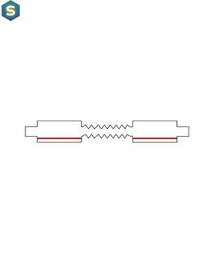 З'єднувач Nowodvorski 8676 Ctls Recessed Power Flex Connector IP20 Wh