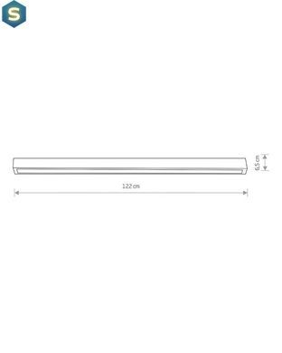 Світильник Nowodvorski 7600 Straight ceiling led T8LED 1x22W 3000K 3200Lm IP20 Bl