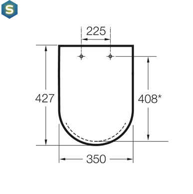 Сидіння для унітазу Roca Gap A80148200U, Білий
