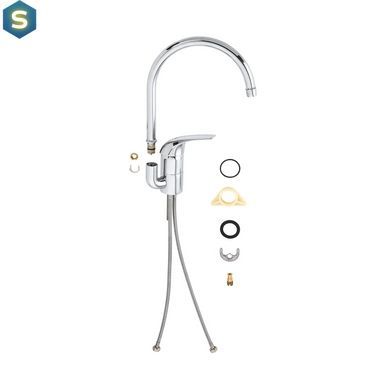 Смеситель для кухни Grohe Euroeco 32752000, Хром