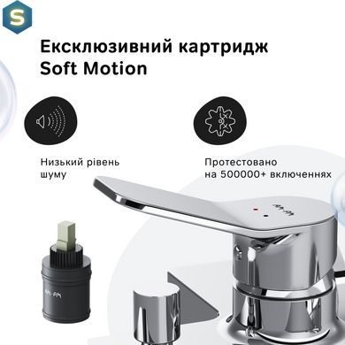 Смеситель для ванны Am.Pm X-Joy хром F85A10000, Хром