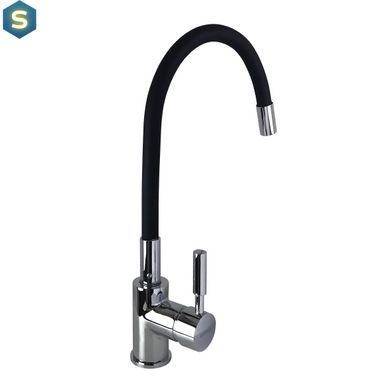 Смеситель для кухни Globus Lux Lazer GLLR-203SB, Черный/золото