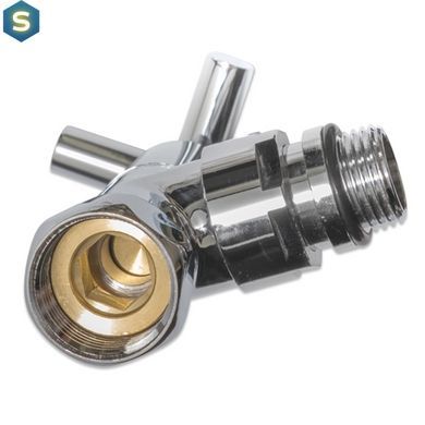 Кран кутовий Luxon для рушникосушки 1/2"-3/4" Еліт (ZZ-4704) 71401042
