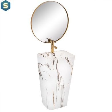 Умивальник Rea Aris marble підлоговий REA-U6906, Білий