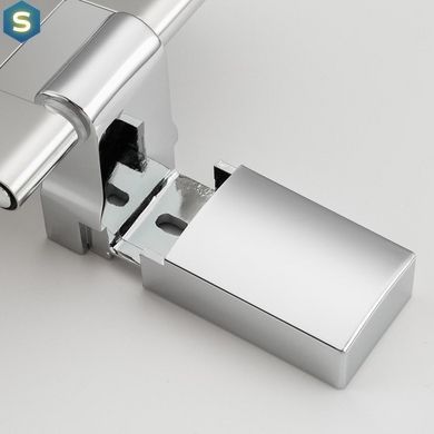 Держатель для туалетной бумаги Frap F1803, белый/хром, Хром