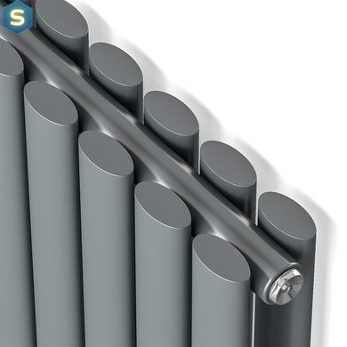 Радіатор дизайнерський Ideale Adele 12 5/1800/295 антрацит, Антрацит