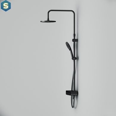 Душевая система Am.Pm X-Joy black F0785A722, Черный матовый