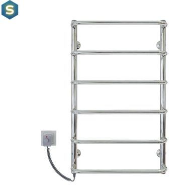 Рушникосушарка KOSSER Скоба 800х500/6 ЕL рег., Хром, Лівий