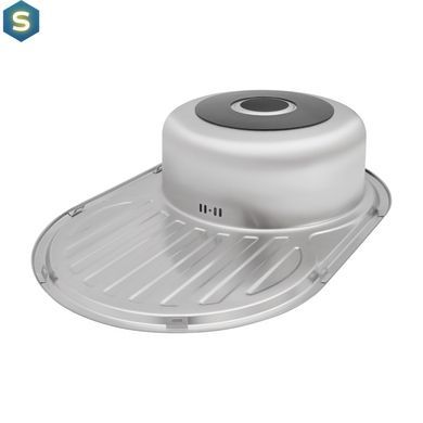 Кухонна мийка Kroner KRP Satin-7750 (0,8 мм) CV022788, Satin