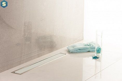 Душовий канал Pestan Confluo Premium Line 550, біле скло 13000282