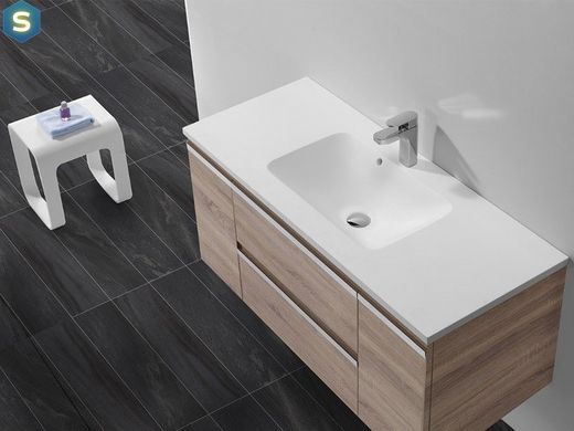 Умывальник Asignatura Delight 100x48 75721404, Белый матовый