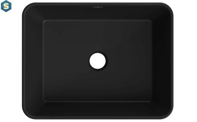 Умывальник Mexen Catia gold black matt с узором накладной MEX-21314878, Золотой