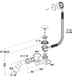 Сифон для ванни Radaway Click Clack B602R