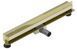 Трап для душу Mexen Flat 70 Wall gold 2в1 настінний MEX-1530070