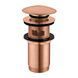 Донный клапан Omnires click-clack brushed copper A706CPB, Золотой