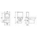 Унітаз-компакт Cersanit City CleanOn 011 K35-038 з кришкою Soft Close Slim, Білий
