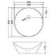 Умывальник Jaquar 45x45 JDS-WHT-25905, Белый
