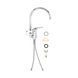 Смеситель для кухни Grohe Euroeco 32752000, Хром