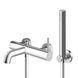 Смеситель для ванны Kohlman Axel chrome настенный KPL-QW110A, Хром