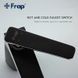 Змішувач для умивальника Frap F1057, чорний/хром, Черный матовый